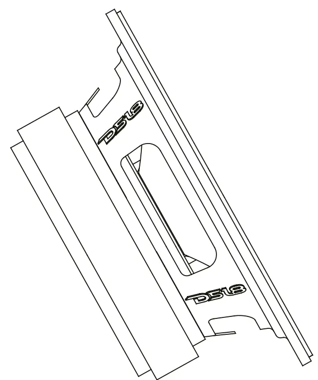 DS18 PRO-X6.4RGBCAP 6.5 Inch MID Range Loudspeaker with RGB LED Dust CAP