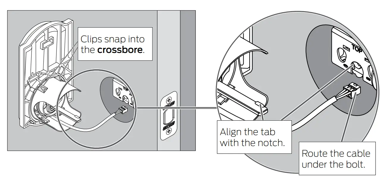 SCHLAGE BE479AA V CAM 619 Satin Nickel Sense Smart Deadbolt with Camelot Trim-12