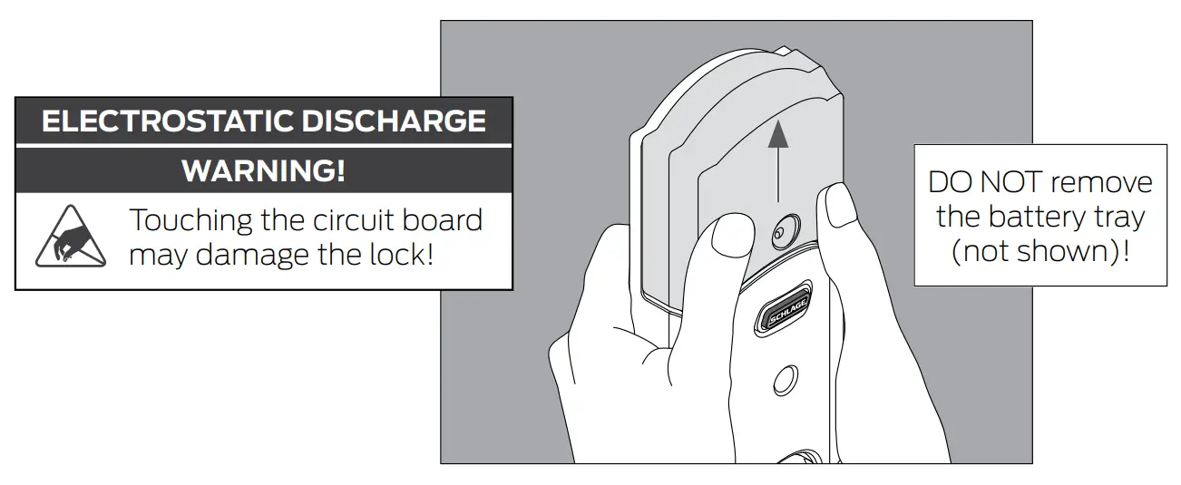 SCHLAGE BE479AA V CAM 619 Satin Nickel Sense Smart Deadbolt with Camelot Trim-15