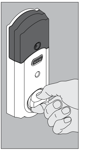 SCHLAGE BE479AA V CAM 619 Satin Nickel Sense Smart Deadbolt with Camelot Trim-22