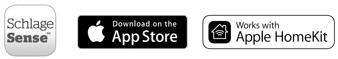 SCHLAGE BE479AA V CAM 619 Satin Nickel Sense Smart Deadbolt with Camelot Trim-3