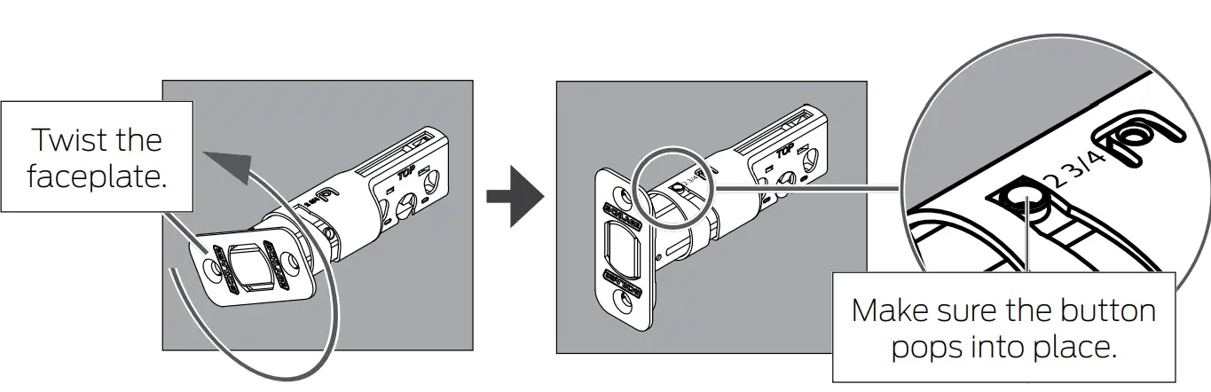SCHLAGE BE479AA V CAM 619 Satin Nickel Sense Smart Deadbolt with Camelot Trim-7