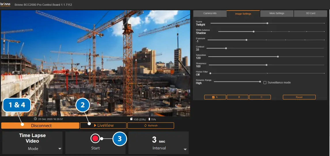 Brinno Command Center 9