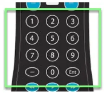 BitWise Addressing Room Remote - fig 1