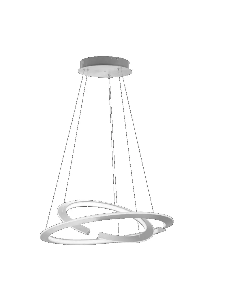 Paul Neuhaus 835156 Alessa Pendant Light Led Silver Instruction Manual