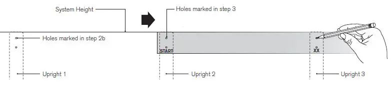 Martha Stewart INS-0054 20 Inch depth Perry St White Woodgrain Gold Metal-14