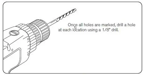 Martha Stewart INS-0054 20 Inch depth Perry St White Woodgrain Gold Metal-16