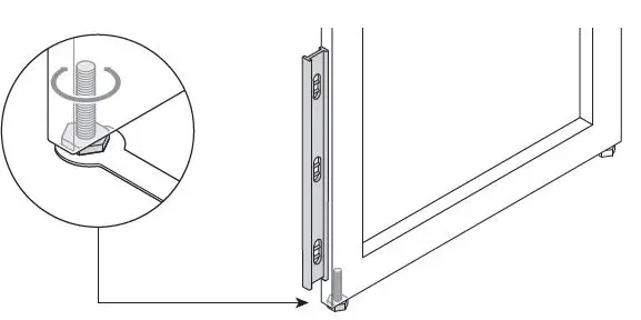 Martha Stewart INS-0054 20 Inch depth Perry St White Woodgrain Gold Metal-21