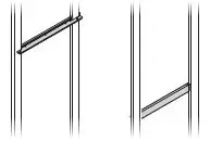 Martha Stewart INS-0054 20 Inch depth Perry St White Woodgrain Gold Metal-23