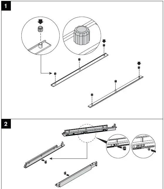 Martha Stewart INS-0054 20 Inch depth Perry St White Woodgrain Gold Metal-26