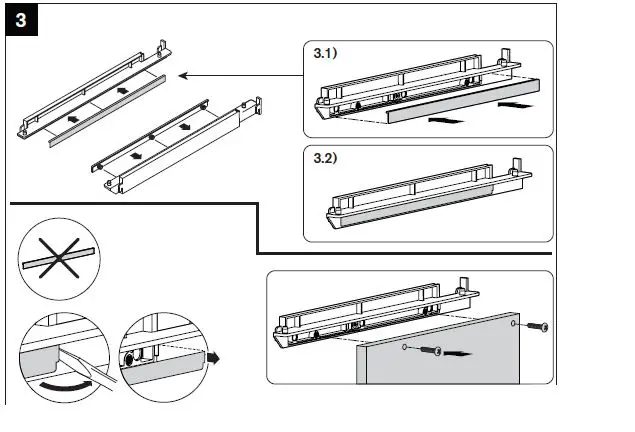 Martha Stewart INS-0054 20 Inch depth Perry St White Woodgrain Gold Metal-28