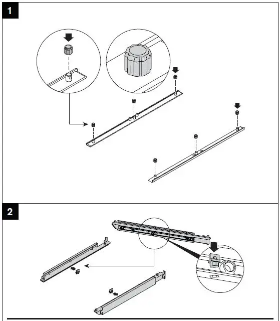 Martha Stewart INS-0054 20 Inch depth Perry St White Woodgrain Gold Metal-33