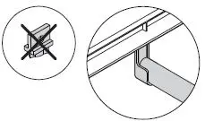 Martha Stewart INS-0054 20 Inch depth Perry St White Woodgrain Gold Metal-34