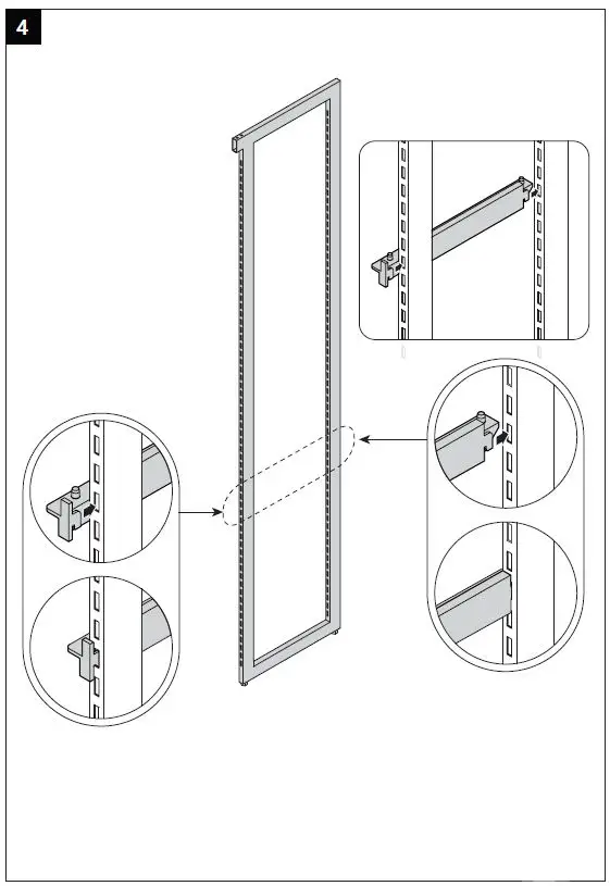 Martha Stewart INS-0054 20 Inch depth Perry St White Woodgrain Gold Metal-37