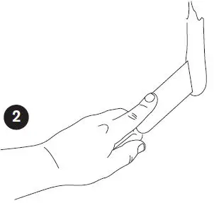 Martha Stewart INS-0054 20 Inch depth Perry St White Woodgrain Gold Metal-8