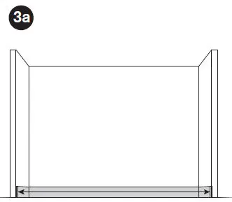 Martha Stewart INS-0054 20 Inch depth Perry St White Woodgrain Gold Metal-9
