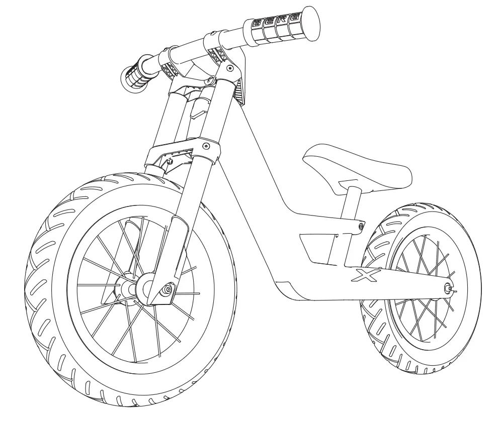 BERG 2.5-5 Biky Cross Balance Bike