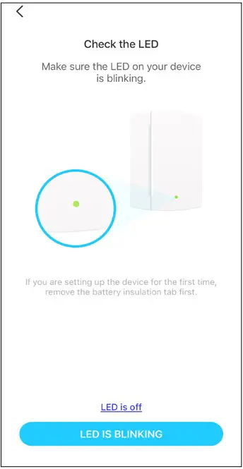 Check the LED & Set Up