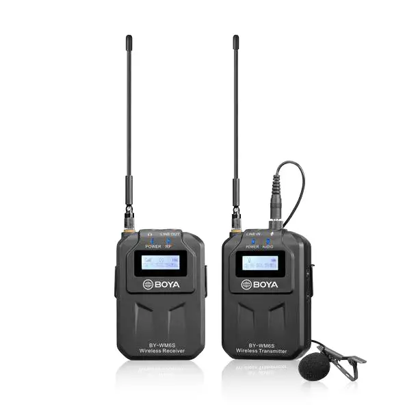 BOYA BY-WM6S UHF Wireless Microphone System - Cover