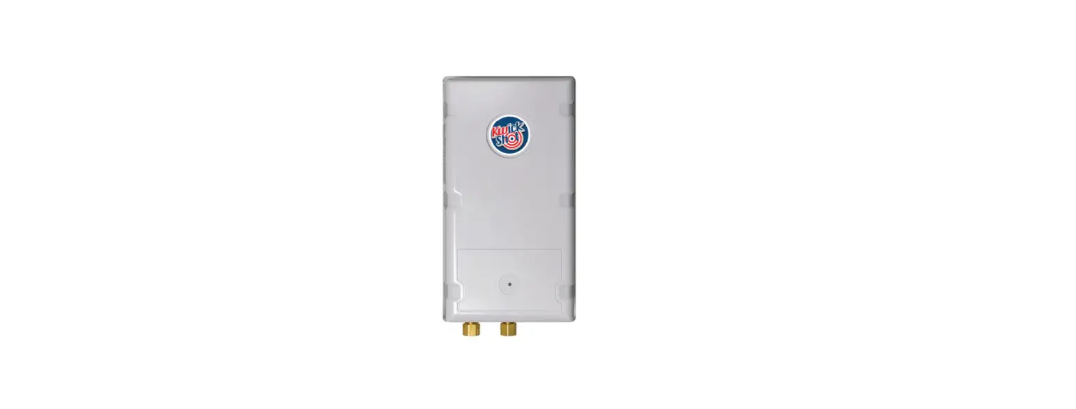 Bradford White Kwickshot Tankless Electric Water Heaters Installation Guide