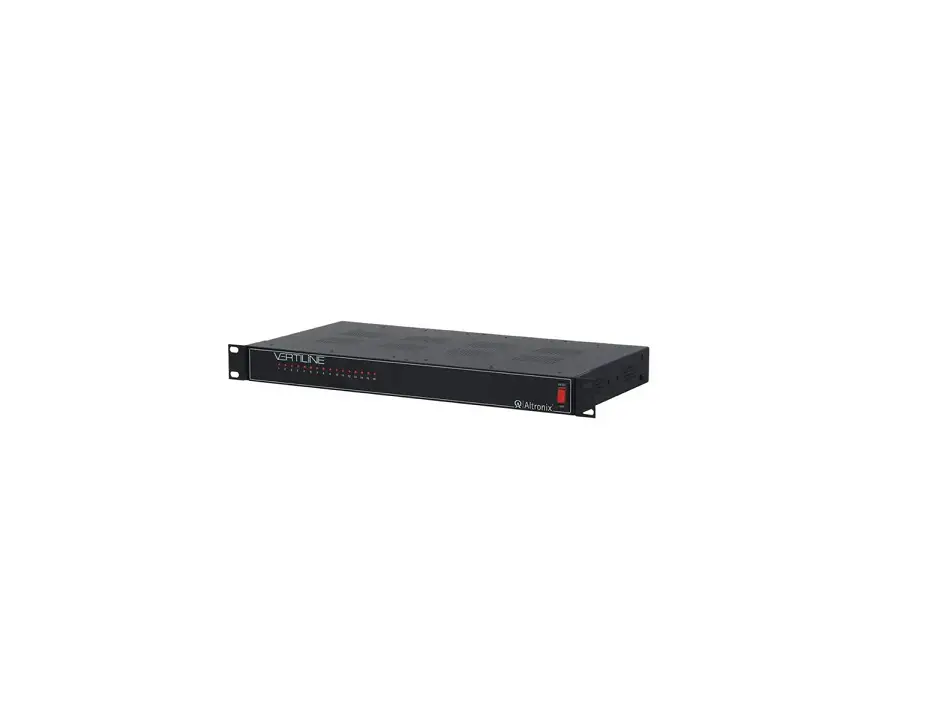 Altronix Vertiline8i Cctv Isolated Rack Mount Power Supplies Installation Guide Altronix Vertiline8i Cctv Isolated Rack Mount Power Supplies Installation Guide