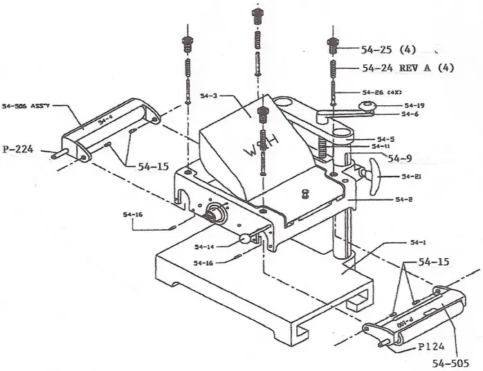 Machine Exploded View