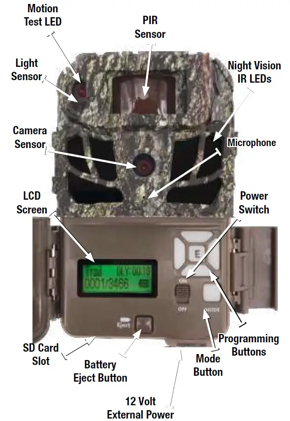 BROWNING BTC-4G-V Defender Wireless Vision Cellular Trail Camera 1