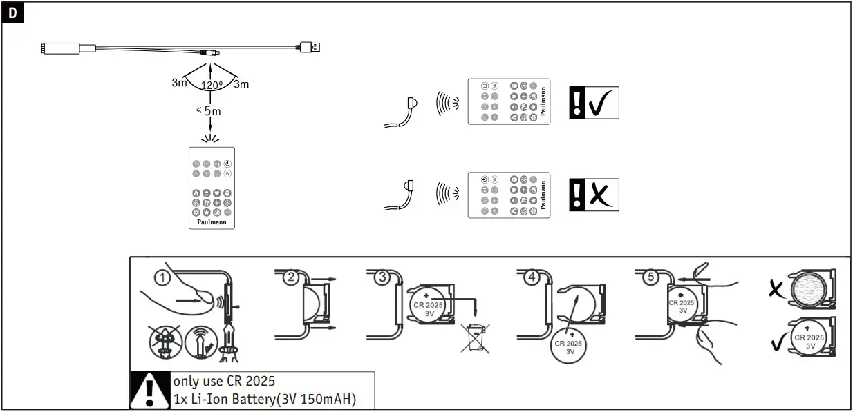 Paulmann 788 78 Entertain LED Light Bar - FIGURE 5