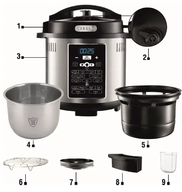 TESLA-EliteCook-K80 Deluxe-Multifunction-Pot- (1)