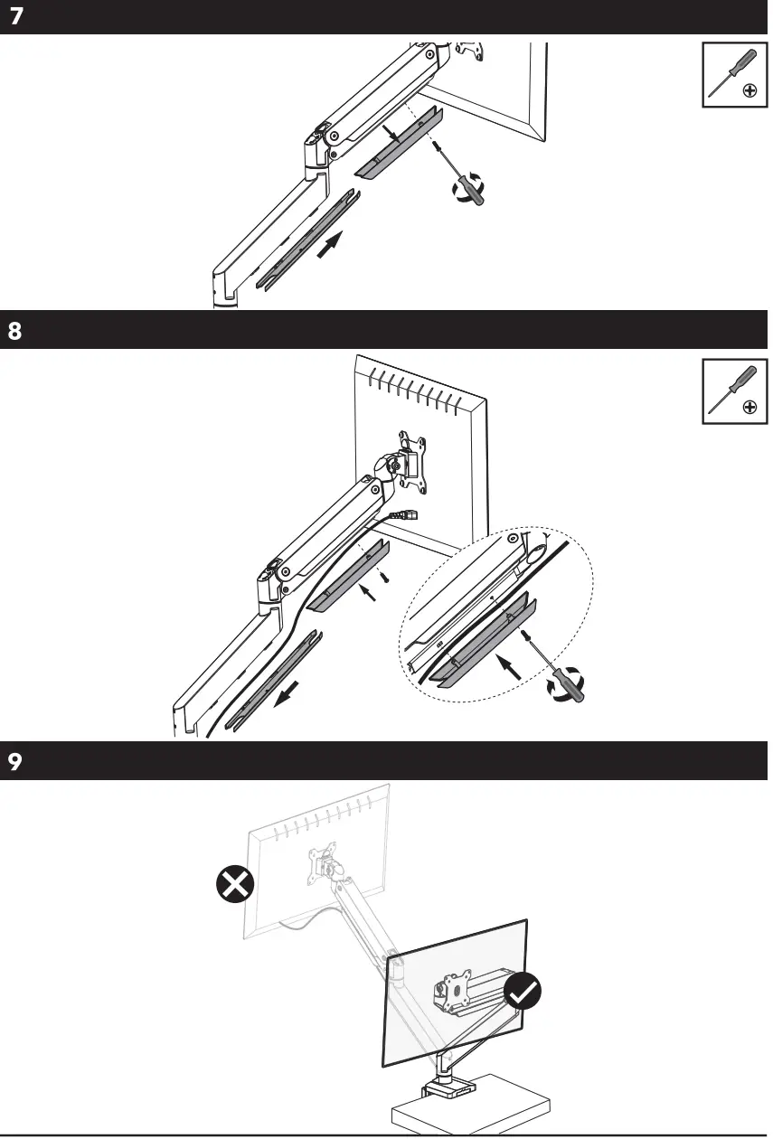 AlzaErgo APW EGARS50B Rapture Monitor Mount - Figure 6