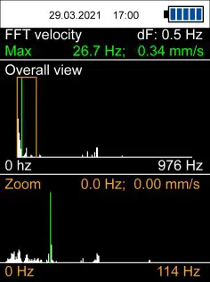 PCE Instruments PCE VT 3900S Machine Monitoring Vibration Meter - Data logger 11