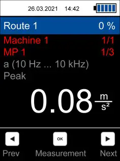 PCE Instruments PCE VT 3900S Machine Monitoring Vibration Meter - Data logger 4