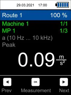 PCE Instruments PCE VT 3900S Machine Monitoring Vibration Meter - Data logger 5