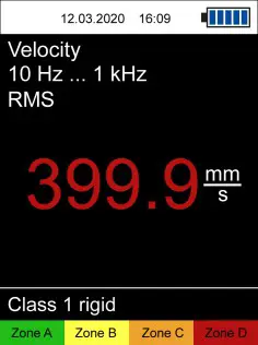 PCE Instruments PCE VT 3900S Machine Monitoring Vibration Meter - Getting started 15