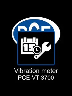 PCE Instruments PCE VT 3900S Machine Monitoring Vibration Meter - Getting started 2
