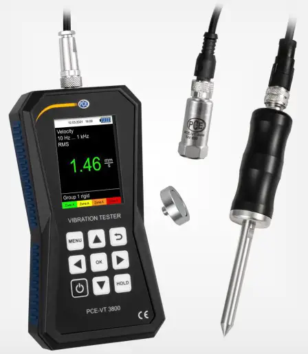 PCE Instruments PCE VT 3900S Machine Monitoring Vibration Meter - cover