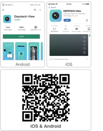 DEPSTECH-WF070-Dual-Lens-1080p-Wireless-Endoscope-User-Manual-16