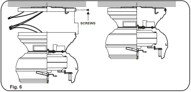 minkaAire Traditional Concept LED Outdoor Ceiling Fan - FINISHING THE INSTALLATION