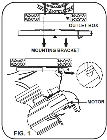 minkaAire Traditional Concept LED Outdoor Ceiling Fan - PACKAGE CONTENTS 2