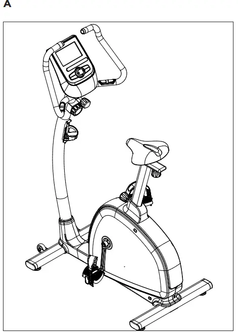 TUNTURI-F20-Upright-Bike-fig-1