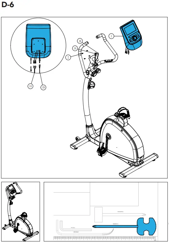 TUNTURI-F20-Upright-Bike-fig-10