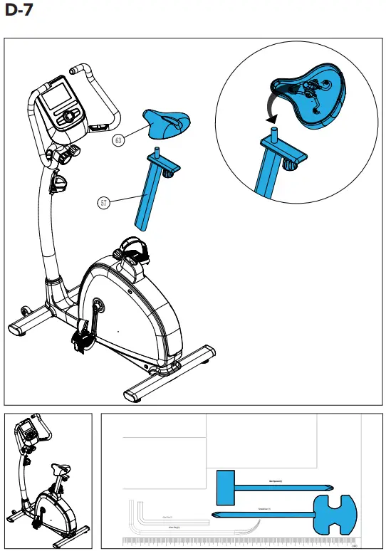 TUNTURI-F20-Upright-Bike-fig-11