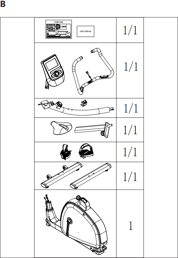 TUNTURI-F20-Upright-Bike-fig-2
