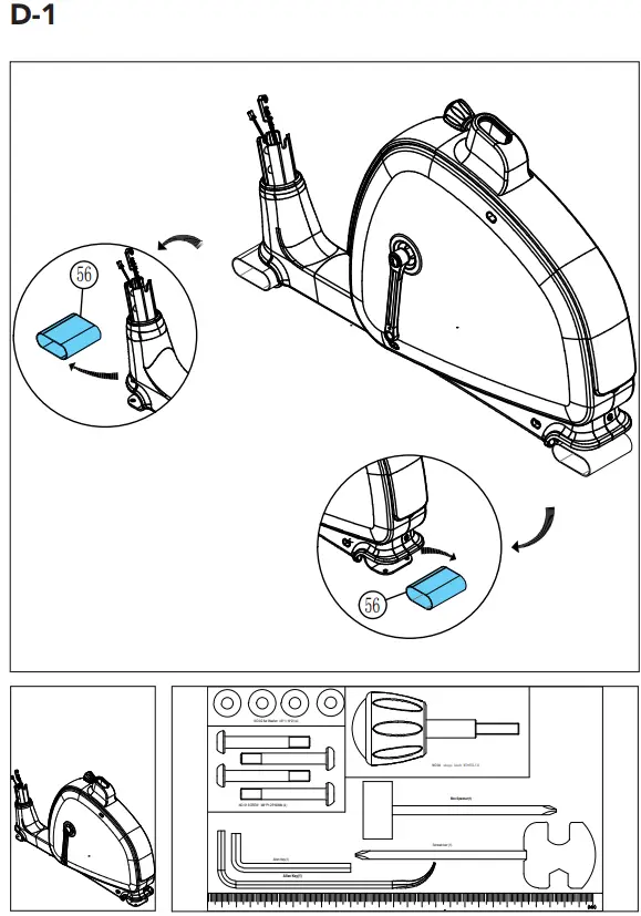 TUNTURI-F20-Upright-Bike-fig-5