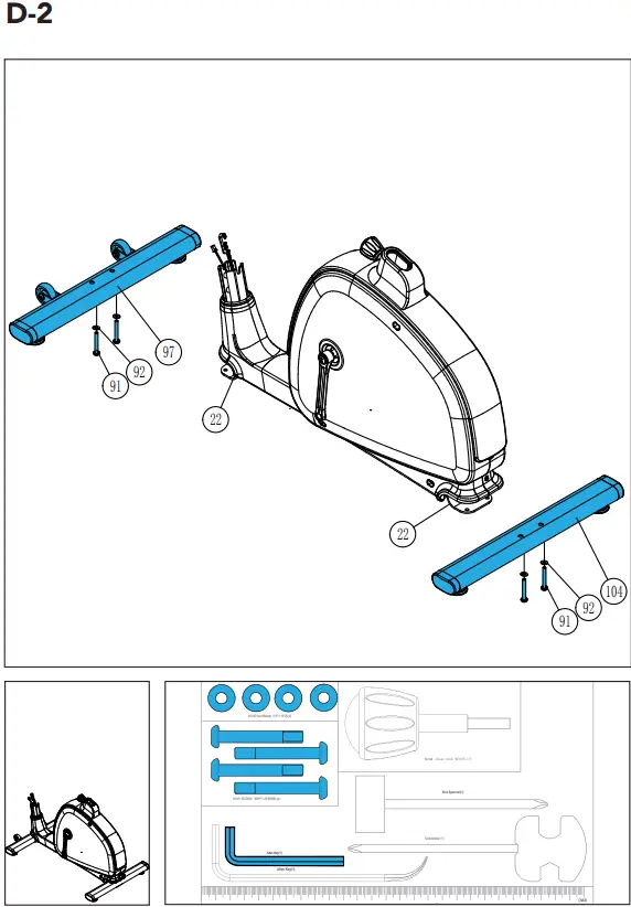 TUNTURI-F20-Upright-Bike-fig-6