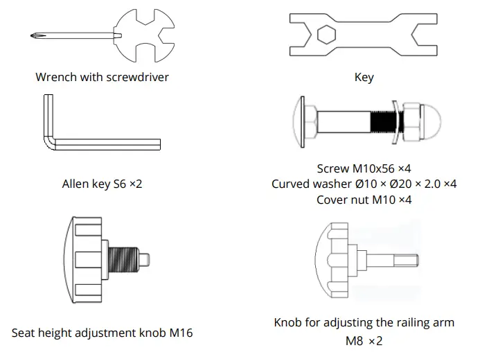 STORMRED PATRIOT Catalog Full of Sportswear - Standard parts