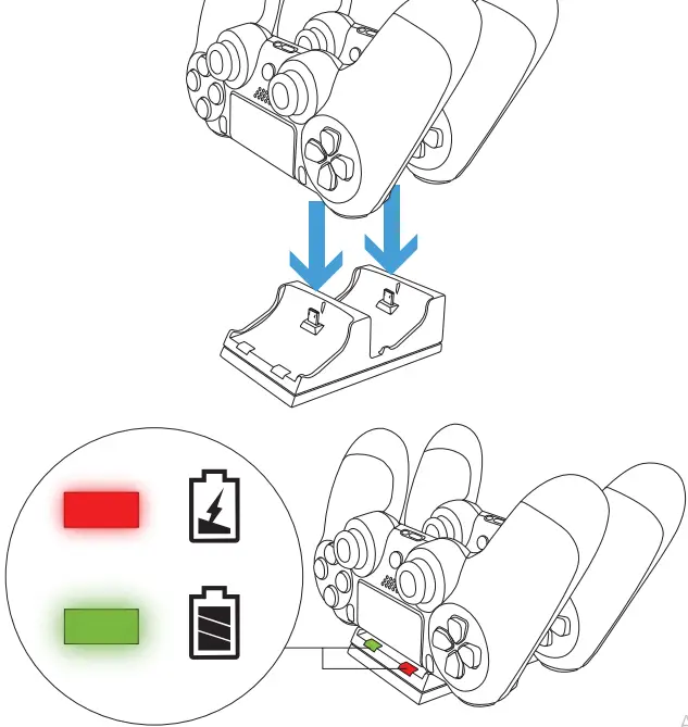 Trust 21681 GXT 235 Duo Charging Dock for PS4- charging
