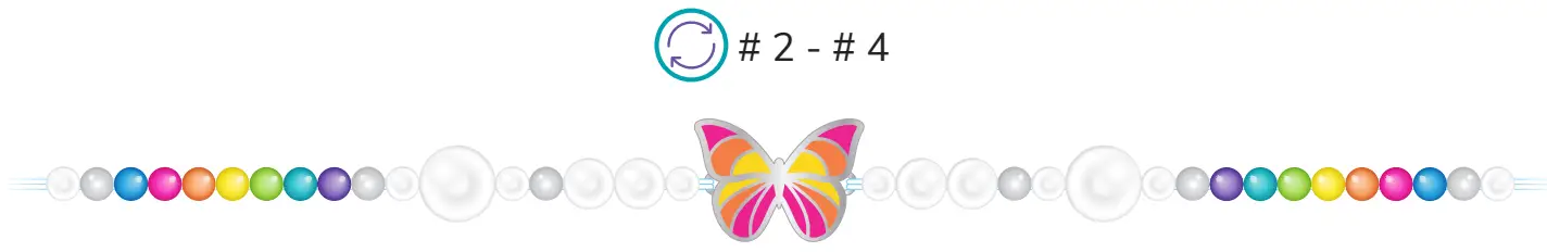 make it real 1216 Rainbow Treasure Bracelets - fig 11