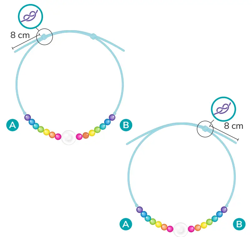 make it real 1216 Rainbow Treasure Bracelets - fig 16