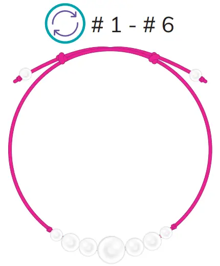 make it real 1216 Rainbow Treasure Bracelets - fig 19